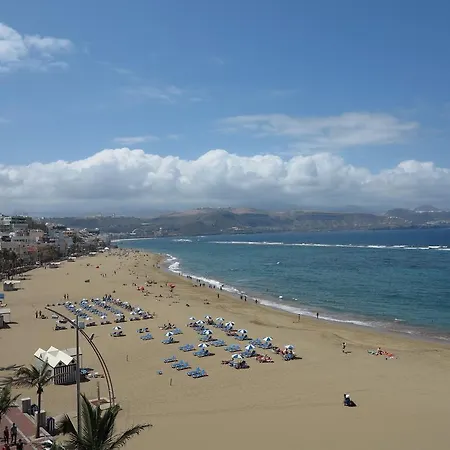Ferienwohnung Frontline with Blue Views Las Palmas / Gran Canaria Exterior foto
