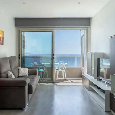 Ferienwohnung Frontline with Blue Views Las Palmas / Gran Canaria Exterior foto